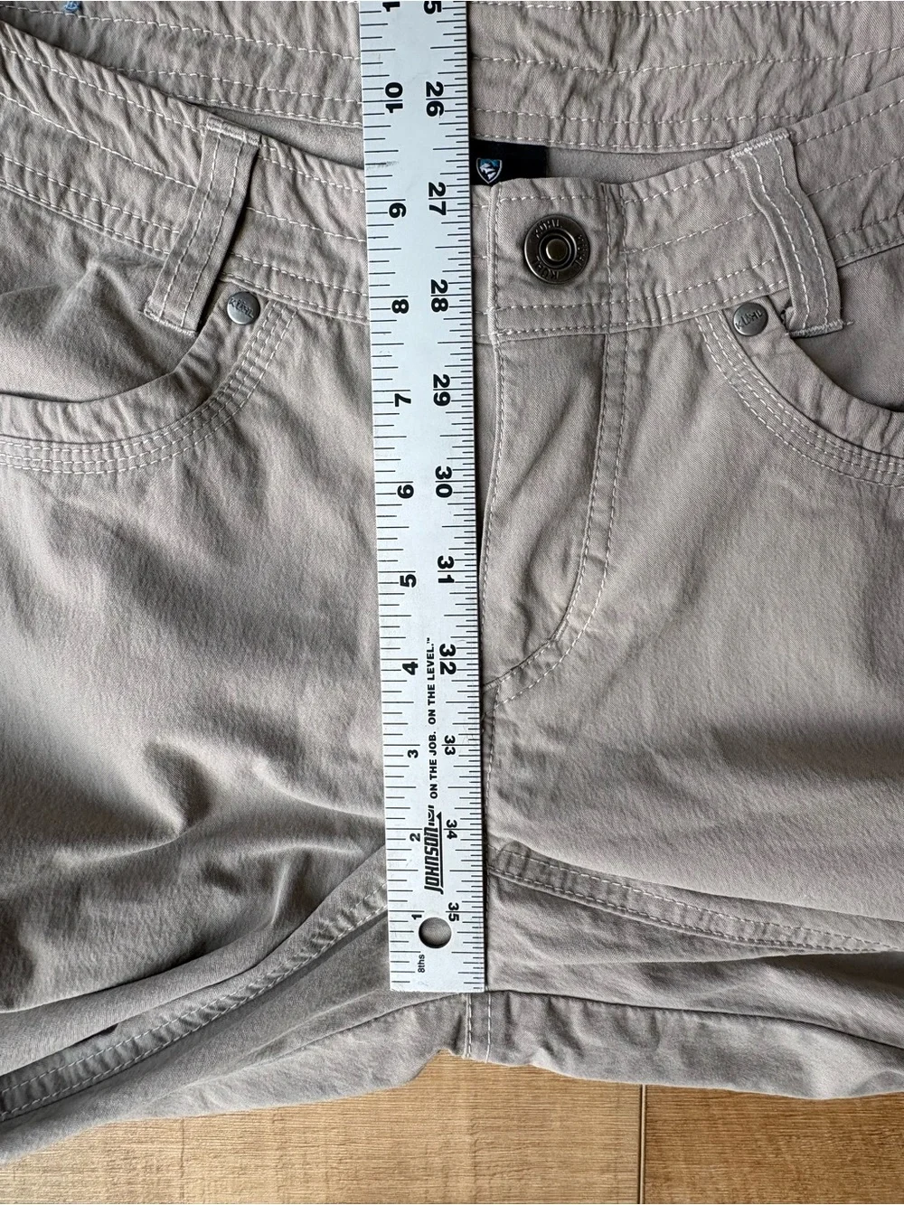 Kuhl Women's Legendary Outdoor Hiking Pants. Taupe Beige. Size 8R